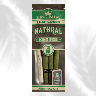 King Palm PreRolled Palm Cones (3 Stück) - Natural
