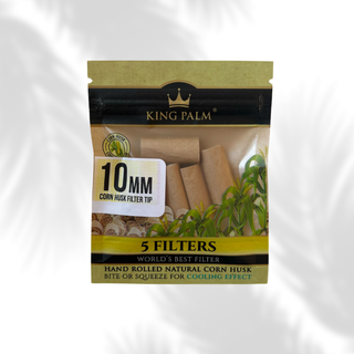 King Palm Corn Husk Filter 10mm  - 5 Stk.