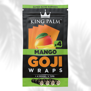 King Palm Goji Wraps + Tips (4 Stück)