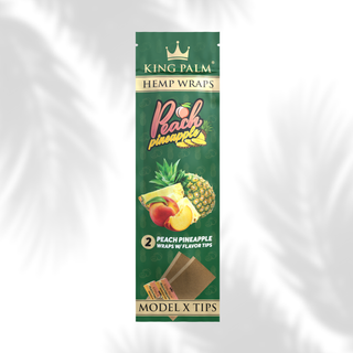 King Palm Hemp Wraps + Tips (2 Stück)