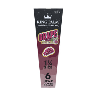 King Palm Hemp Cones 1 1/4 Size - 4 Sorten