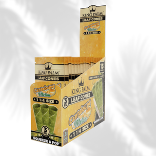 King Palm PreRolled Palm Cones (3 Stück) - 15er Display