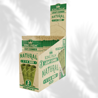 King Palm PreRolled Palm Cones (3 Stück) - 15er Display
