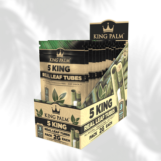 King Palm 5 King Rolls Natural - 15er Display
