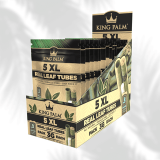 King Palm 5 XL Rolls Natural - 15er Display