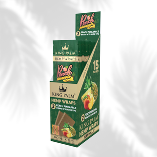 King Palm Hemp Wraps - 15er Display