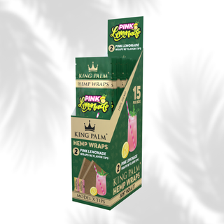 King Palm Hemp Wraps - 15er Display