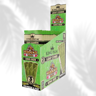 King Palm PreRolled Palm Cones (3 Stück) - 15er Display