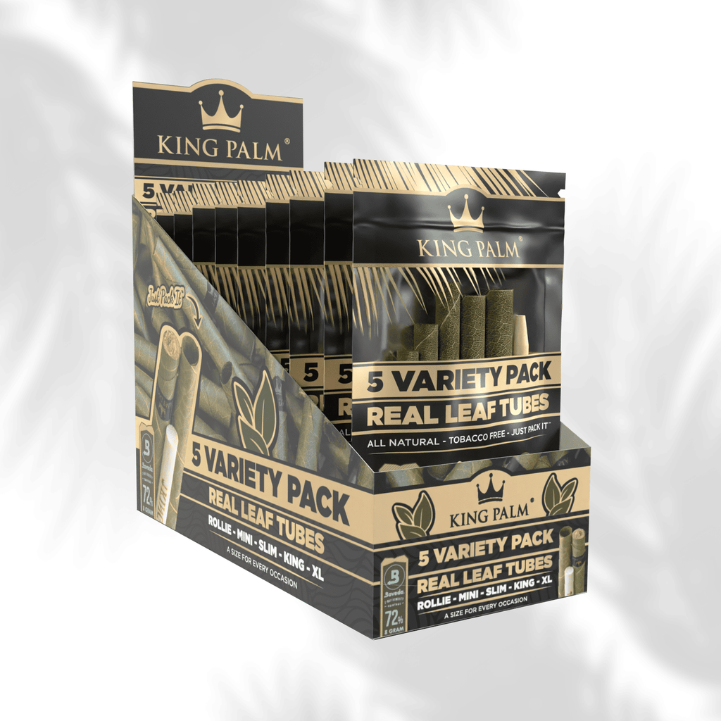 King Palm Variety Pack Natural Leaf Rolls | 15er Display